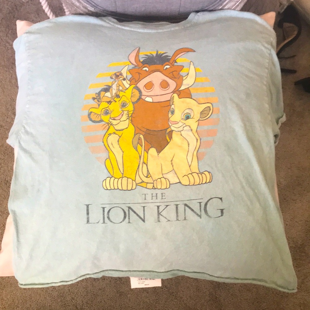 Lion king crop top